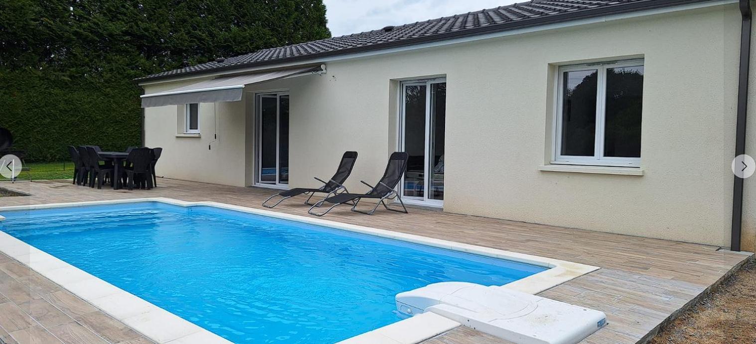 Les Granges De Soulagnieux Et Sa Piscine Privee Villa Piégut-Pluviers Buitenkant foto